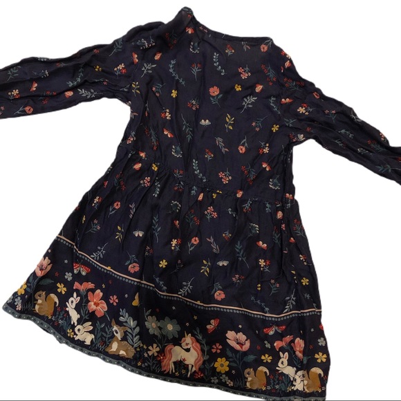 H&M Dark Floral Crêped Dress - Picture 7 of 7